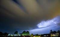 Supercel boven Emmeloord, NOP op 20-08-2020