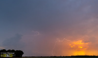 Onweer boven Urk