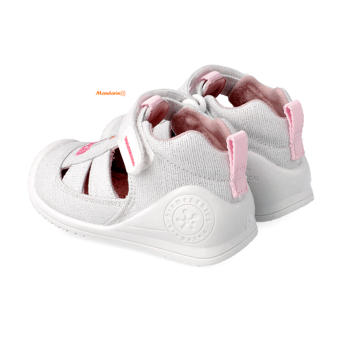 LONA PARA BEBE TIPO CANGREJERA AKAB BIOMECANICS Talla 24 Color GRIS/MARENGO