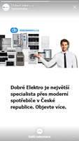 Podoba reklamy v Instagram Stories