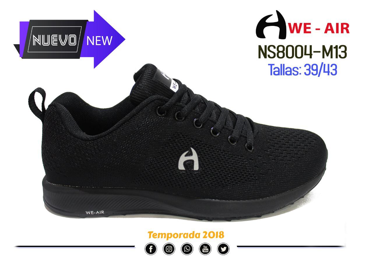 Zapatillas WE - AIR Negro :: Perfect DiDa Shoes