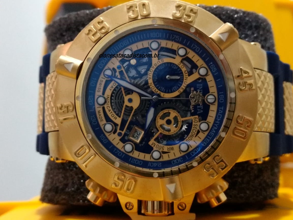 relógio invicta sub água