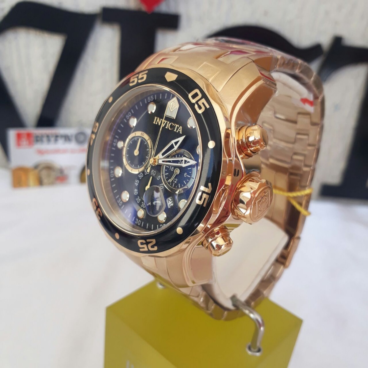 relógio invicta sub água