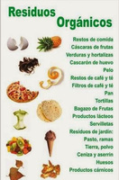 residuos orgánicos introducibles