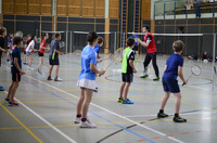 Bild: Eine disziplinierte Gruppe beim Training Quelle: Alexandra Mathis