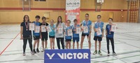 Die Finalgegner aus Traun und Ohlsdorf bei der Siegerehrung