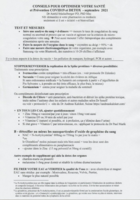 Conseils du Dr Stuckelberger