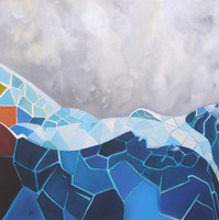Tél olaj, vászon 70 x 70 cm