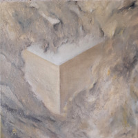 Adalékok a nem-teljességi tételhez, olaj, vászon 30 x 30 cm