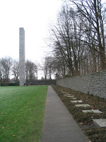 De ingang van het memoriaal Neuengamme (© coll. J. Bourgeois)