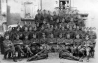 Het 2e peloton van de 4e compagnie, 52e Infanterie (Nébian, juli 1940)(© coll. J. Bourgeois)
