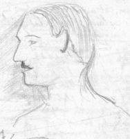 Autoportret de Léon Janssens, du journal de prison