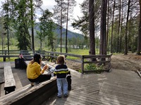 Kesänkijärven laavulla
