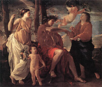 Nicola Poussin, L'Ispirazione del Poeta