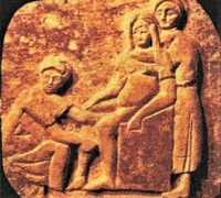 La sedia gestatoria al tempo dei romani dell'età imperiale