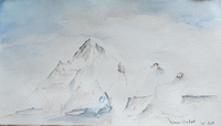 Tiziana Sartorati, Vette innevate, 2021
