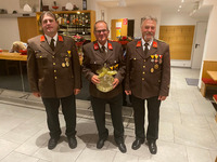 vlnr.: OBI Josef Grasl, HFM Walter Vetter, HBI Alois Wieser;