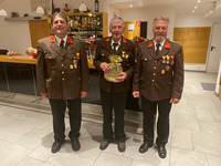 vlnr.: OBI Josef Grasl, HFM Josef Riedl, HBI Alois Wieser;