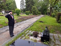 Hrob Rudolfa Tlapáka ve Slezské Ostravě