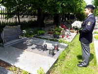 Hrob Ludvíka Klegy v Ostravě-Hrabové