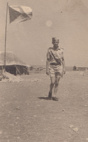 por. J. Řehulka pod čs. vlajkou v Haifě r. 1941