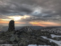 Søre gullfjelltopp 962moh