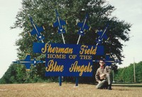 Visiting NAS Pensacola as youg pilot back in 1992