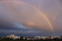 Der Ausblick bei meiner Ankunft