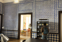 Typisch portugiesisch: Azulejos, bunt gestaltete Keramikkacheln