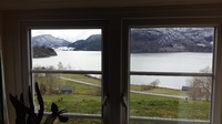 uitzicht over het fjord
