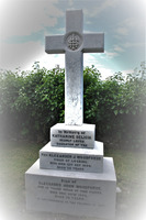 The family memorial in Locking churchyard