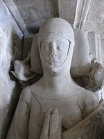 The tomb of Eustace Folville in St Mary's Ashby Folville