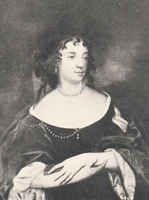 Alice Woodforde nee Beale (died 1664) by Sir Peter Lely. First wife of Samuel Woodforde DD