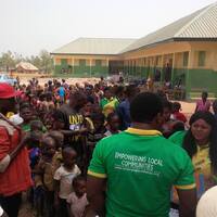 The Emmanuel Ivorgba Foundation provides material support to families in IDP Camps across Nigeria