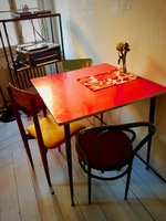 Tavoli Bar Hotel Tesino che rivivono al Caffè Teatro Verdi Bologna
