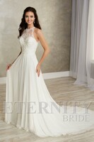 Hääpuku nro. 111 - koot 34 ja 36, väri ivory, hinta 895€