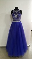 Vanhojentanssimekko Dazzling nro. 88 - koko 34, väri royal blue, hinta 529€