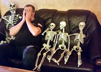 Samen een enge film kijken...