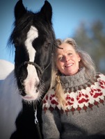 Aeryn og eier Ann-Cathrin Sved