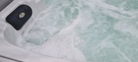 Schuim in het water