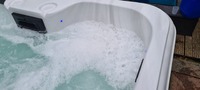 Schuim in het water