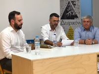 Στην παρουσίαση του βιβλίου μου στην πόλη της Σπάρτης.