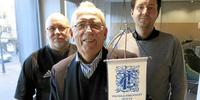 Jens Stigson, Anders Krantz och Per Andersson i Tekniska Föreningen ser fram emot torsdagen den 20 februari när Therese Treutiger, Microsoft, kommer på besök. Bild: Jan Sundström