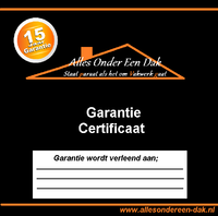 Garantie certificaat