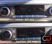 A/C Max Freischaltung bei 3 Zonen Klimaanlage (Audi A4, A5, Q5, Q7 & Q8)
