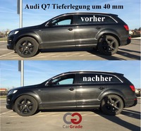 40mm Tieferlegung eines Audi Q7 4L