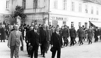 MUDr. Richard Frankl in Dobříš, 1937