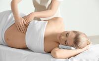 Fisioterapia manual a mujer embarazada