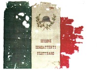 Il tricolore issato sull'acquedotto di Filottrano il 9 luglio 1944
