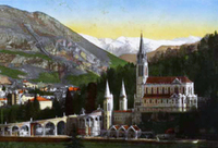 Horná bazilika - dobová pohľadnica